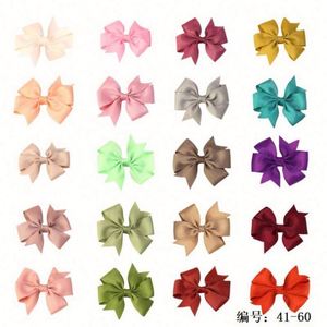 Grosgrain Ribbon Durable Boutique Hair Bow <b>Clip</b> for Girls-Thermal Transfer Printed Promotional Kids Hair Accessories Party Gift - Product Image 4