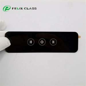 Panel de Vidrio Templado Sólido Negro con Impresión de Serigrafía Personalizada para Controlador de Farola Inteligente, Compatible con IoT 5G, Decoración - Product Image 1