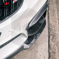 Lèvre de diffuseur de séparateur avant de Style MP de fibre de carbone sèche de haute qualité pour BMW F80 M3 F82 F83 M4 Spoiler Kit d'aile de lèvre de pare-chocs nouveau