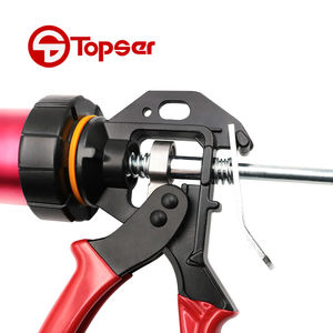 Outil de construction alliage d'aluminium 600ML verre Silicone <span class=keywords><strong>pistolet</strong></span> manuel saucisse <span class=keywords><strong>pistolet</strong></span> à calfeutrer - Product Image 5