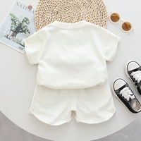 Vente en gros Tenue d'été 0-3 mois manches courtes + short Costumes bébé Ensembles de vêtements pour 12-18 mois Vêtements pour tout-petits