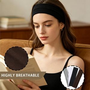 Diadema Deportiva Elástica de Color Sólido Básico para Yoga, Antitranspirante, Absorbente de Sudor, Transpirable, para Hombres y Mujeres - Product Image 4