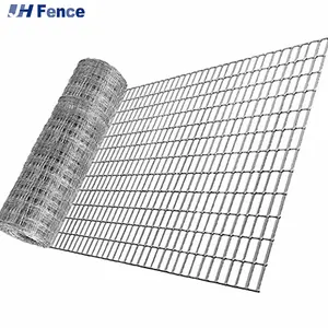 Verzinkter Stahl/Edelstahl 1/2 Zoll 4 X50FT Roll Square Mesh PVC-beschichteter Gi-Draht Geschweißtes Metalldraht geflecht