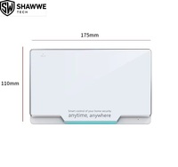 Sistema de Seguridad Inteligente para el Hogar Tuya con Sensor de Movimiento PIR, Diseño Portátil, Compatible con Alexa e IFTTT, Alarma con Bocina, Material Plástico