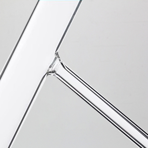 Matraz de Destilación de Vidrio Borosilicato con Brazo Lateral, Material de Vidrio para Laboratorio de Química - Product Image 3