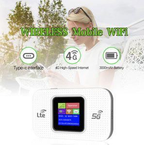 Routeur WiFi 4G portable débloqué MF68E LCD 2026 pour les utilisateurs mondiaux, avec emplacement pour carte SIM, mini routeur de poche 4G Mifis - Product Image 4