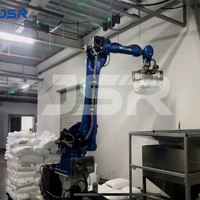 Robot Industri YASKAWA GP180 dengan Gripper untuk Depalletizing dan Unpacking