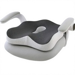 <span class=keywords><strong>Cuscino</strong></span> a ciambella in memory foam a forma di U concavo, per alleviare la pressione e aumentare l'altezza, per auto, casa, ufficio, emorroidi - Product Image 1