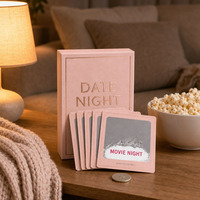 Cartes à gratter pour rendez-vous galants, idées de sorties pour couples, jeu de cartes d'activités, jeu de cartes personnalisé en gros pour cadeau d'anniversaire