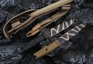 Funda de Cuchillo Táctico Personalizable de Alta Calidad para Bricolaje, Acero Inoxidable, Punta Caída, Mango de Plástico, para Instructores de Actividades al Aire Libre, OEM - Product Image 5