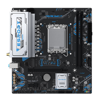 Carte mère H810M GANK WIFI LGA1851 DDR5 compatible avec Core Ultra 230F, WiFi 6 intégré, pleine puissance, Micro ATX, pour ordinateur de bureau