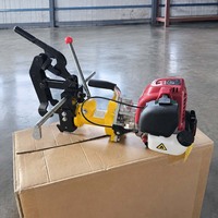 Machine de perçage de rails à moteur thermique pour les services publics et les administrations d'ingénierie