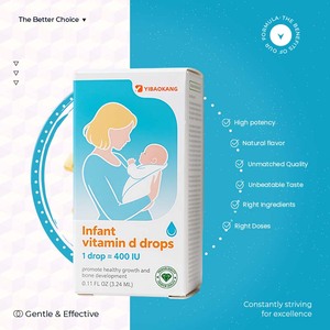 Gouttes de <span class=keywords><strong>vitamine</strong></span> <span class=keywords><strong>D</strong></span> pour bébé personnalisées en usine OEM/ODM pour bébé Gouttes de <span class=keywords><strong>vitamine</strong></span> <span class=keywords><strong>D</strong></span> organique naturelle pour favoriser la croissance et le <span class=keywords><strong>d</strong></span>éveloppement des os - Product Image 5