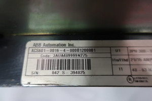 ACS601-0016-4-000B1200801 ไดรฟ์ AC 380-500 โวลต์ AC 0-300 เฮิรตซ์ PLC - Product Image 2