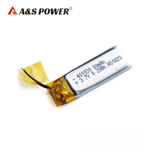 Ul1642/un38.3/स प्रमाणित 401030 3 v 80mah रिचार्जेबल लिथिन पॉलिमर बैटरी लिपो बैटरी - Product Image 6