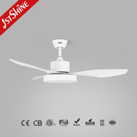 Ventilador de Techo 1stshine con Control Remoto, Inteligente, Eficiente, con Garantía de Calidad, Motor DC Premium, con Luz LED