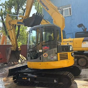 Excavatrice sur chenilles hydraulique KOMATSU PC78US de 7,8 tonnes avec godet de 0,28 m³ de capacité, mini-pelleuse d'occasion - Product Image 2