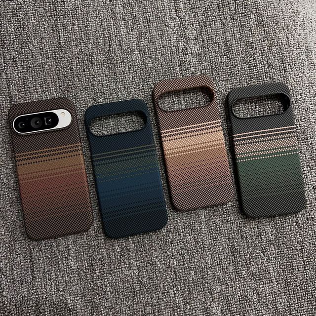 For Google Pixel10pro 9proXL Luxury Carbon Fiber Ultra-Thin Shockproof Protective Phone Case