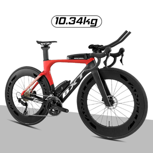 Cuadro <span class=keywords><strong>de</strong></span> <span class=keywords><strong>Bicicleta</strong></span> <span class=keywords><strong>de</strong></span> Triatlón BXT Ligero <span class=keywords><strong>de</strong></span> Carbono Completo, Aerodinámico para Contrarreloj, con Frenos <span class=keywords><strong>de</strong></span> Disco para <span class=keywords><strong>Carretera</strong></span> - Product Image 6