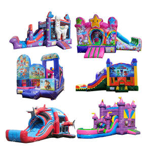 Aire <span class=keywords><strong>de</strong></span> jeux gonflable pour enfants, plein air, commercial, <span class=keywords><strong>minnie</strong></span> mouse, avec toboggan, combo gonflable, château <span class=keywords><strong>de</strong></span> mickey - Product Image 6