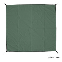 Tapis de camping portable imperméable en Oxford - Léger, pliable, durable pour pique-nique et barbecue, utilisation 4 saisons, 1-2 personnes