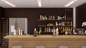 Contenedor de envío desmontable de 20 pies, panel portátil de acero y Sándwich, cafetería, cafetería, bar, diseño conceptual - Product Image 5