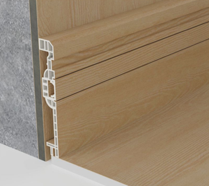 Profilé de bordure de sol en alliage d'aluminium de haute qualité, profilé en aluminium pour la décoration de transition des carreaux de sol SPC - Product Image 2