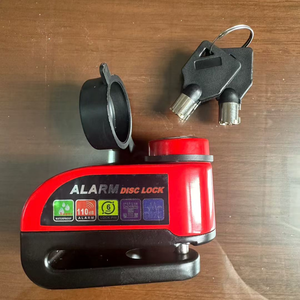 Promotion vélo disque frein serrure en plastique antivol serrure moto pédalier serrure rappel cordon accessoires VTT pièces - Product Image 4