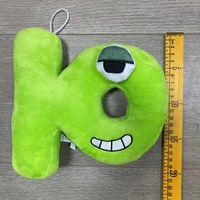 33 Piezas Muñecos de Peluche del Alfabeto Ruso, Juguetes Educativos Tempranos de Algodón PP para Niños, Venta al por Mayor Transfronteriza, Exclusivo para Máquinas de Garra
