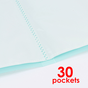 Foska biểu tượng tùy chỉnh rõ ràng tài liệu thư mục với 30 A3 PP Túi tấm trong suốt bảo vệ chủ hộp & Mô hình tập tin Túi - Product Image 4