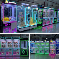 Machine à griffes commerciale de grande taille avec armoire métallique pour la vente de peluches et de poupées, fournie directement par l'usine MAKER