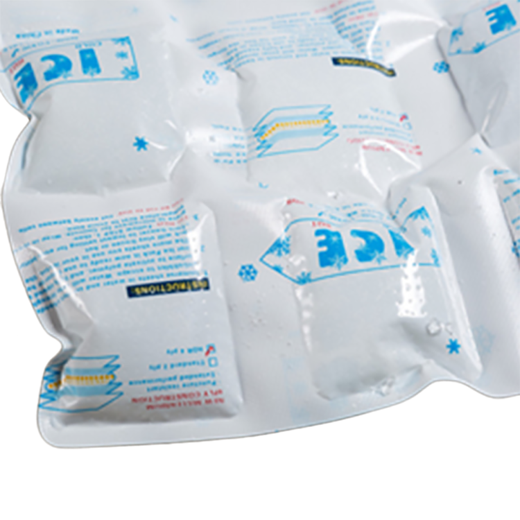Eco-friendly Reusable PE Gel Ice Pack for Food Delivery Shipping Cold & Warm Use Customizable Color & Design