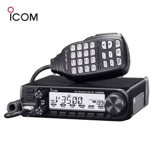Transceptor FM Icom IC-V3500 de 65W, radio marina VHF de 136-174MHz, radio móvil para coche con micrófono y pantalla LCD - Product Image 1