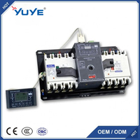 Commutateur de transfert automatique (ATS) personnalisé OEM de niveau CB 225A 3P 4P AC230V 400V, boîtier électrique à double alimentation, vente directe usine