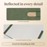 Coffret Cadeau 3-en-1 de Carnets Rigides en Gros avec Logo Personnalisé, Stylo Bille et Gobelet à Café Réutilisable