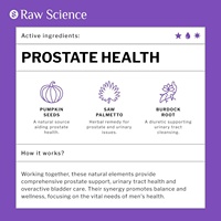 Capsules Naturelles pour la Prostate Masculine : Graines de Citrouille, Palmier Nain, Racine de Bardane