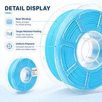 Filamento PETG Azul Cielo Básico al por Mayor, Varillas de Plástico, Material de Impresión 3D, Filamento para Impresoras 3D FDM