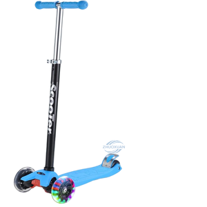 Jouet à roulettes pour tout-petits, anti-rayures, mini, transportable, pour les loisirs en plein air, construction robuste en métal, triple roue - Product Image 1