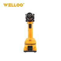 Perceuse électrique sans fil rechargeable avec batterie 2.0AH, vitesse variable, réversible, pour projets de perçage du métal et du bois