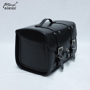 Bolsa Trasera Impermeable Retro <span class=keywords><strong>para</strong></span> Motocicleta, Scooter, <span class=keywords><strong>Bicicleta</strong></span> <span class=keywords><strong>de</strong></span> Carretera y Vehículo Eléctrico - Product Image 3
