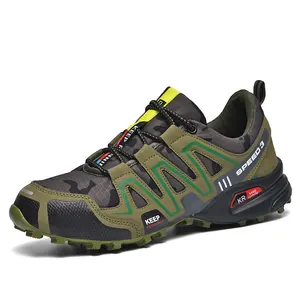 Solomon Herren wasserdichte Wanderschuhe Rutsch feste Trail Running Schuhe Outdoor-Stiefel Trekking Sneakers für Männer