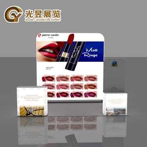 Nhà Máy Bán Hàng Trực Tiếp Tùy Chỉnh Thẳng Hiển Thị Thương Mại Hiển Thị Ánh Sáng Hộp Gian Hàng Nền Xách Tay Nhôm Biểu Tượng Tùy Chỉnh LED Ánh Sáng Hộp - Product Image 1