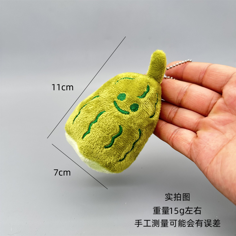 Bitter melon + bead necklace