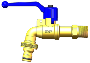 Grifo de Latón para Exteriores Anticongelante de 1/2" con Bloqueo |   De alta resistencia |   THS Thermostyle ® - Product Image 3