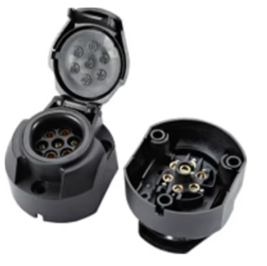 Conector de Remolque de 7-13 Pines en Estado Nuevo, Piezas Esenciales para Remolques - Product Image 1