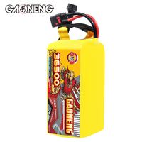 GAONENG GNB 12S 44.4V 36500mAh 36.5AH 5C 10C QS8 Semi Solid Stated Li-ion Battery Large Scale FPV Drone Quadcopter UAV Aircraft