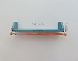 202407 Almacenamiento <span class=keywords><strong>para</strong></span> bebés Organización <span class=keywords><strong>para</strong></span> niños Decoración de guardería <span class=keywords><strong>para</strong></span> niño o niña Estante de guardería azul - Product Image 2