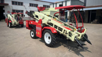 Moins cher : Moissonneuse-batteuse automatique autopropulsée pour arachides avec boîte de vitesses, machine de récolte haute efficacité, cueilleuse de cacahuètes