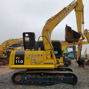 Moteur Honda d'occasion pour pelle hydraulique KOMATSU PC110-7 de 11 tonnes, chenillée, fabriquée au Japon, 100% prête à l'emploi avec pompe, PLC et rapport. - Product Image 2