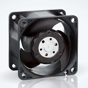 พัดลมระบายความร้อนแบบแกน DC ขนาด 60 มม. รุ่น 612JH 12VDC 6800RPM 35CFM 3.2W ลูกปืนคู่ สำหรับอุปกรณ์การแพทย์ - Product Image 1